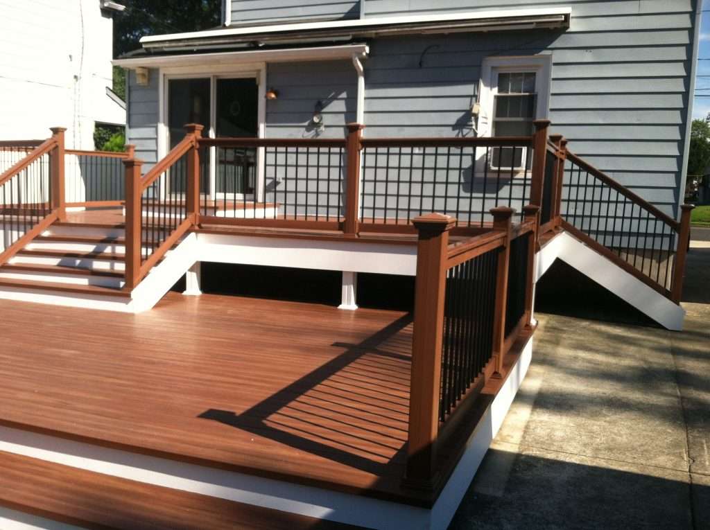 Mocha Walnut Railing